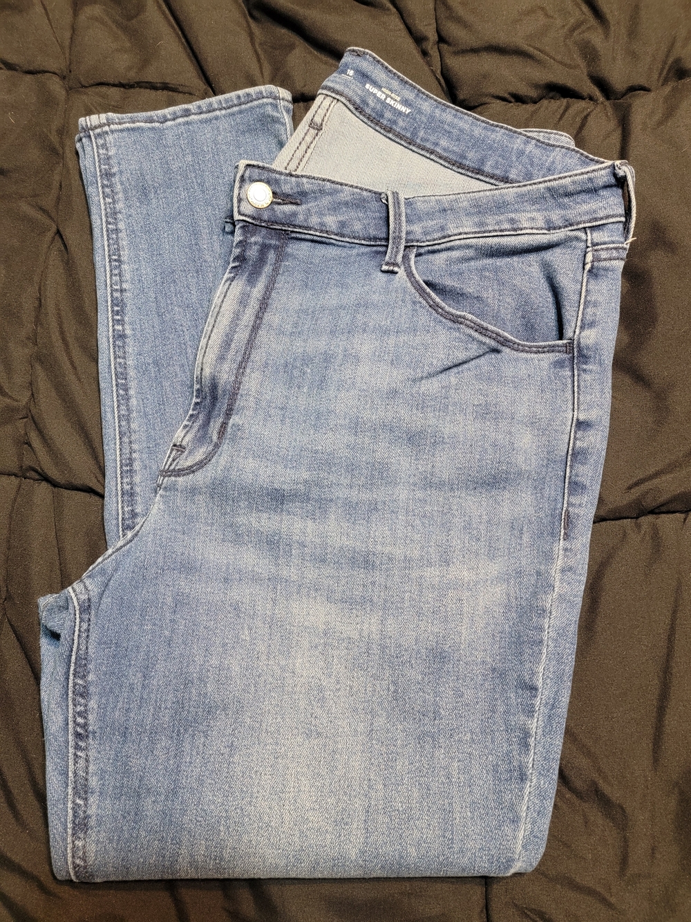 Old Navy Women's Light Wash High Rise Super Skinny Jeans